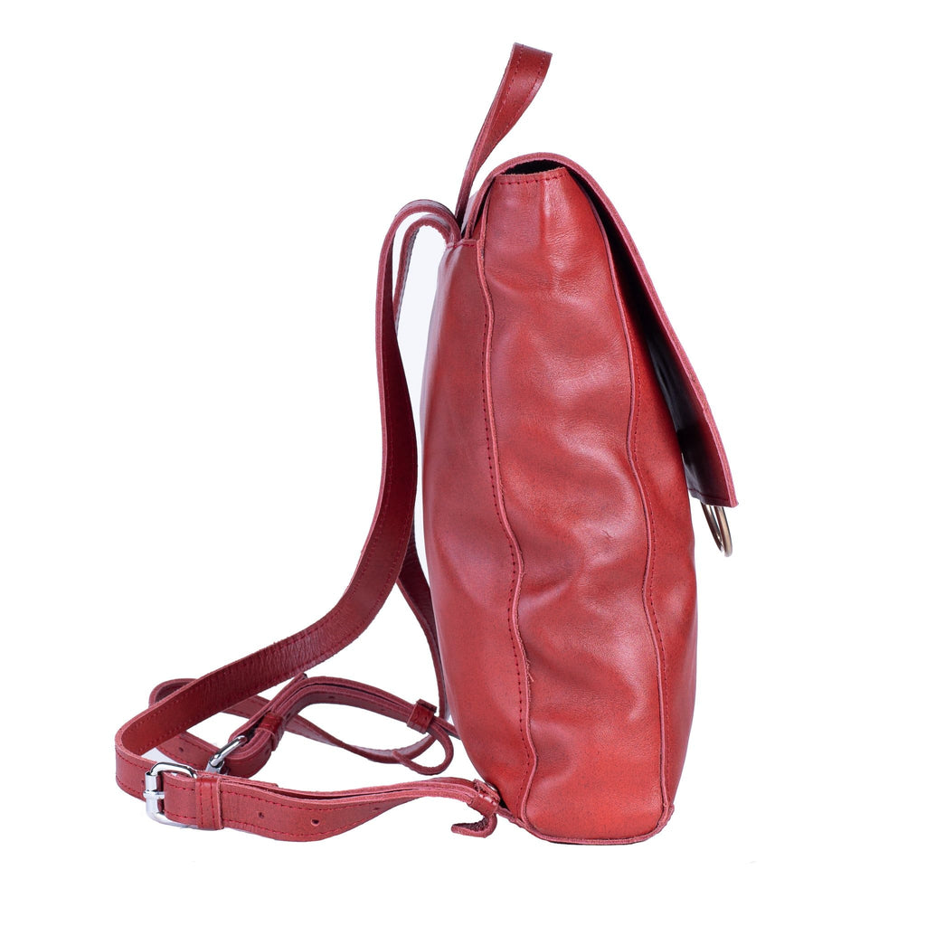 Eden Backpack - Luxury Leather Backpack, Handcrafted Artisan Backpack ...