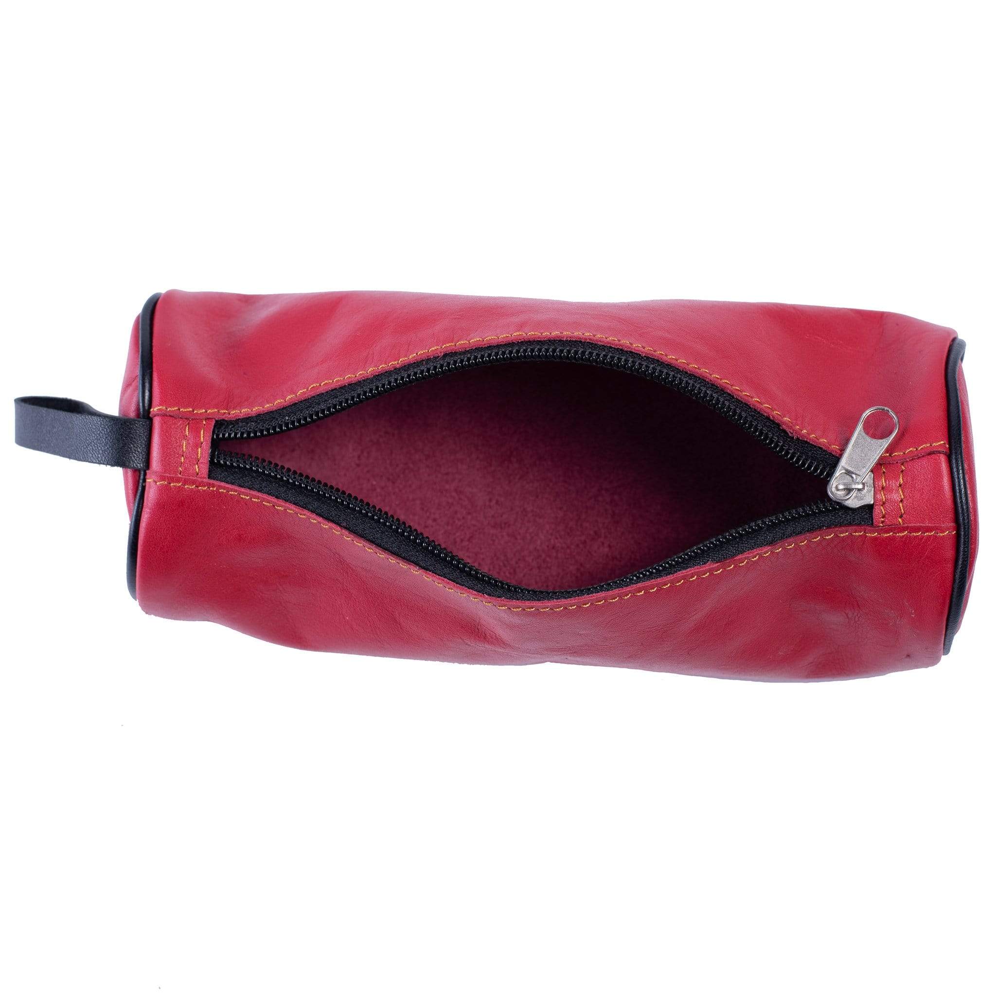 Haya Pencil Case - Luxury Leather Makeup Brush Case, Handcrafted